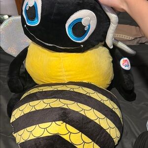 Bee Stuffed Animal Plush Toy - Black and Yellow